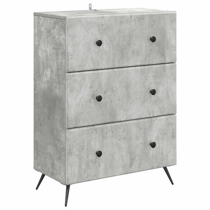 Mobile con Cassetti Grigio Cemento 66 x 34,5 x 90 cm | homemem39