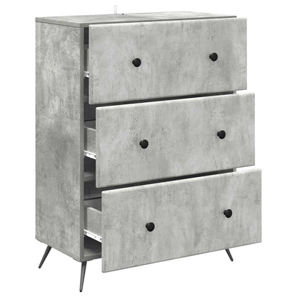 Mobile con Cassetti Grigio Cemento 66 x 34,5 x 90 cm | homemem39