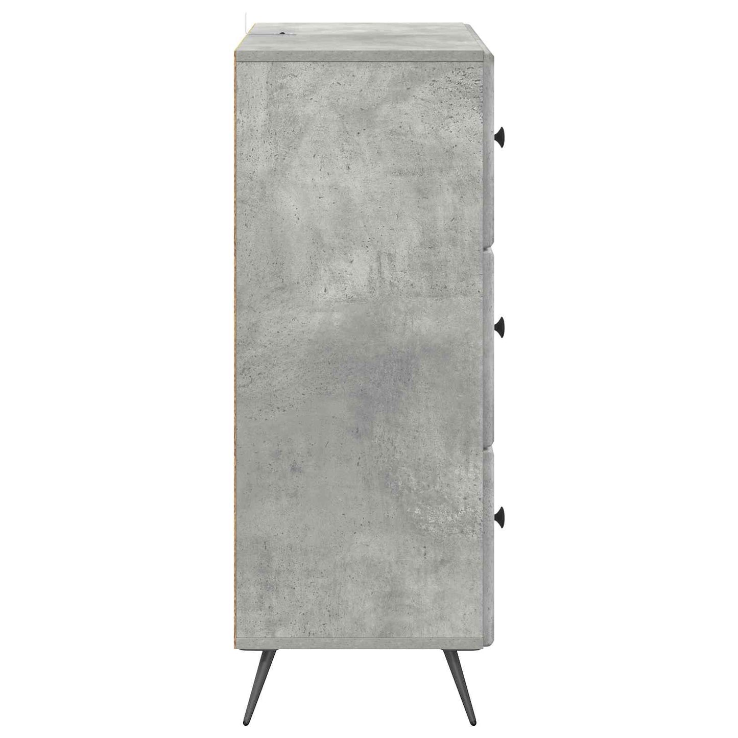 Mobile con Cassetti Grigio Cemento 66 x 34,5 x 90 cm
