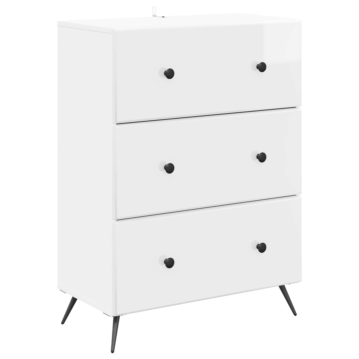 Mobile con Cassetti Bianco Lucido 66 x 34,5 x 90 cm | homemem39
