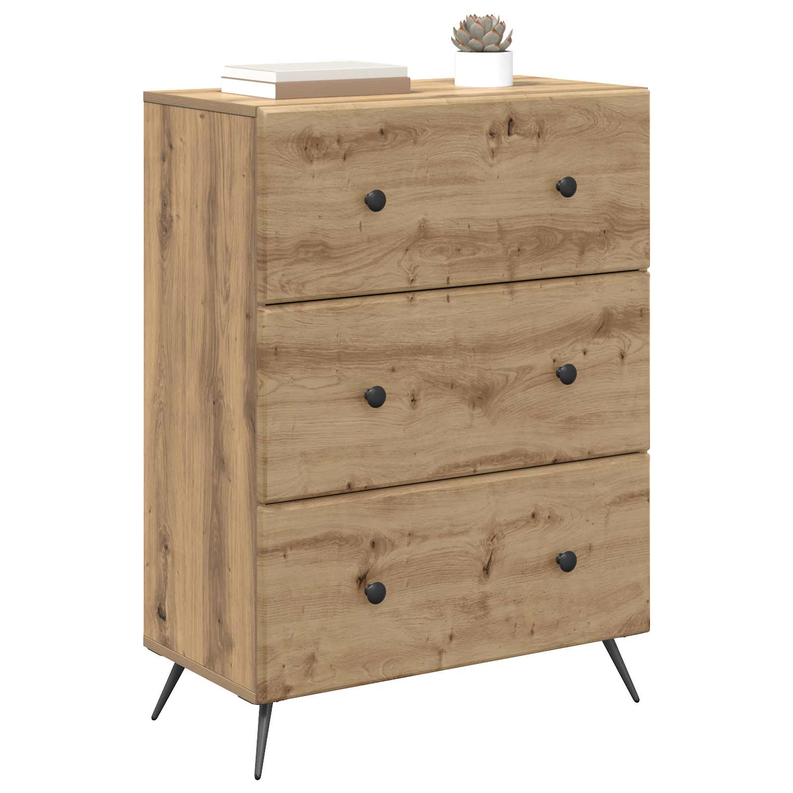Mobile con Cassetti Rovere Artigianale 66 x 34,5 x 90 cm | homemem39