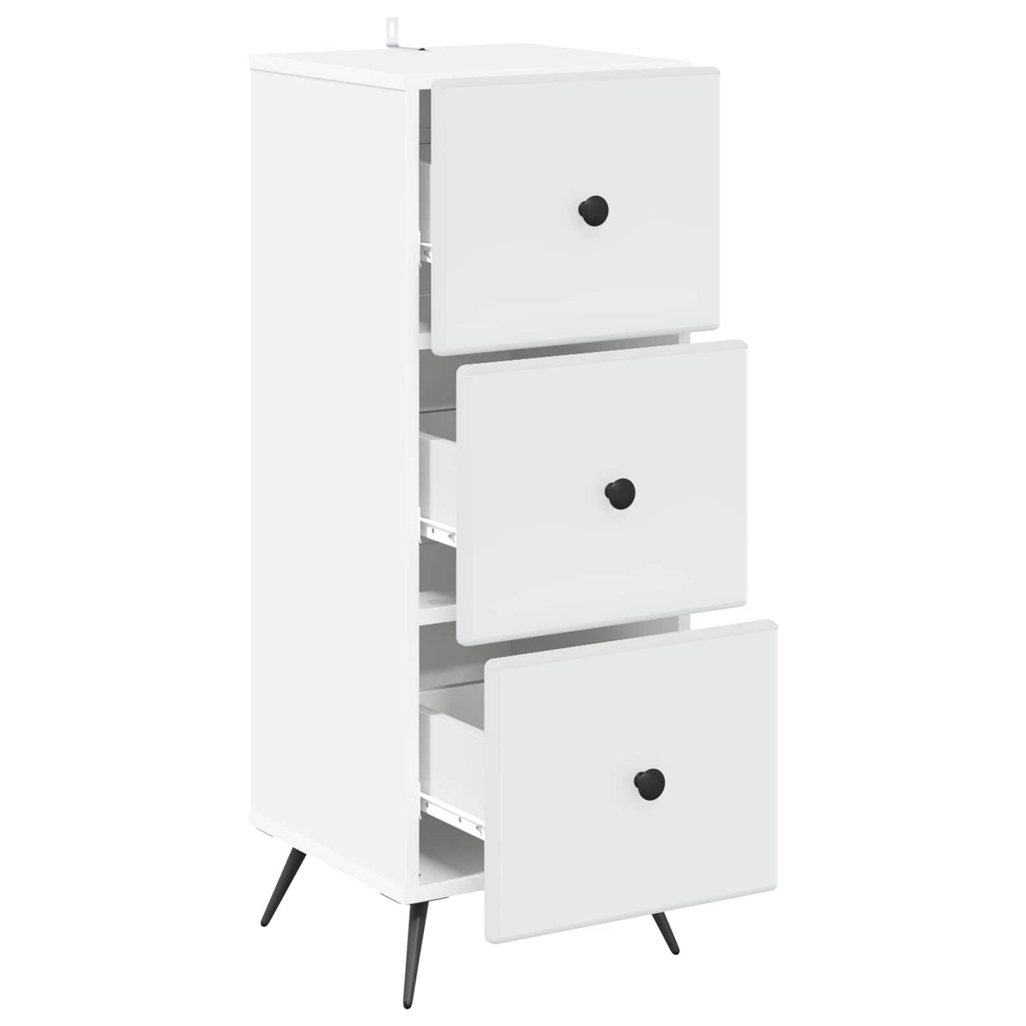 Mobile con Cassetti Bianco 33 x 34,5 x 90 cm | homemem39