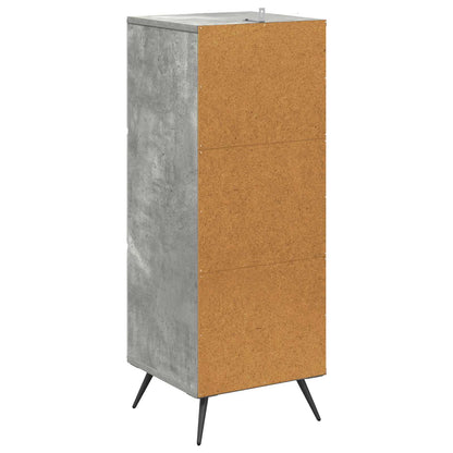 Mobile con Cassetti Grigio Cemento 33 x 34,5 x 90 cm | homemem39