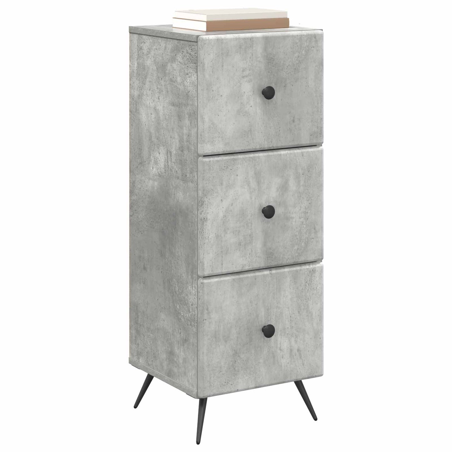 Mobile con Cassetti Grigio Cemento 33 x 34,5 x 90 cm | homemem39
