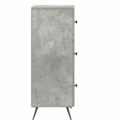 Mobile con Cassetti Grigio Cemento 33 x 34,5 x 90 cm | homemem39
