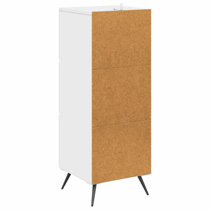 Mobile con Cassetti Bianco Lucido 33 x 34,5 x 90 cm | homemem39