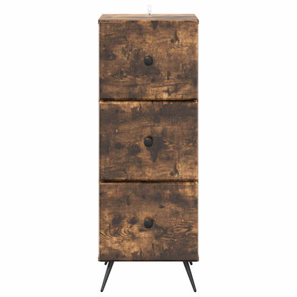 Mobile con Cassetti Rovere Fumo 33 x 34,5 x 90 cm | homemem39
