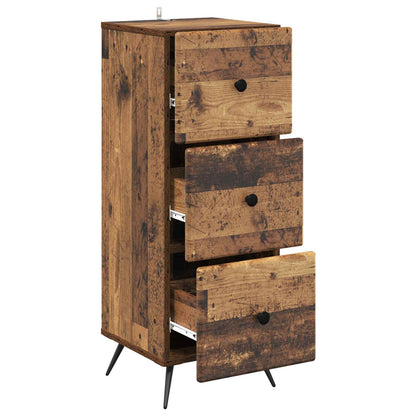 Mobile con Cassetti Legno antico 33 x 34,5 x 90 cm | homemem39