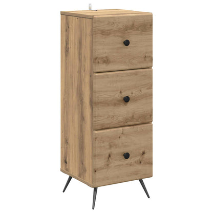Mobile con Cassetti Rovere Artigianale 33 x 34,5 x 90 cm