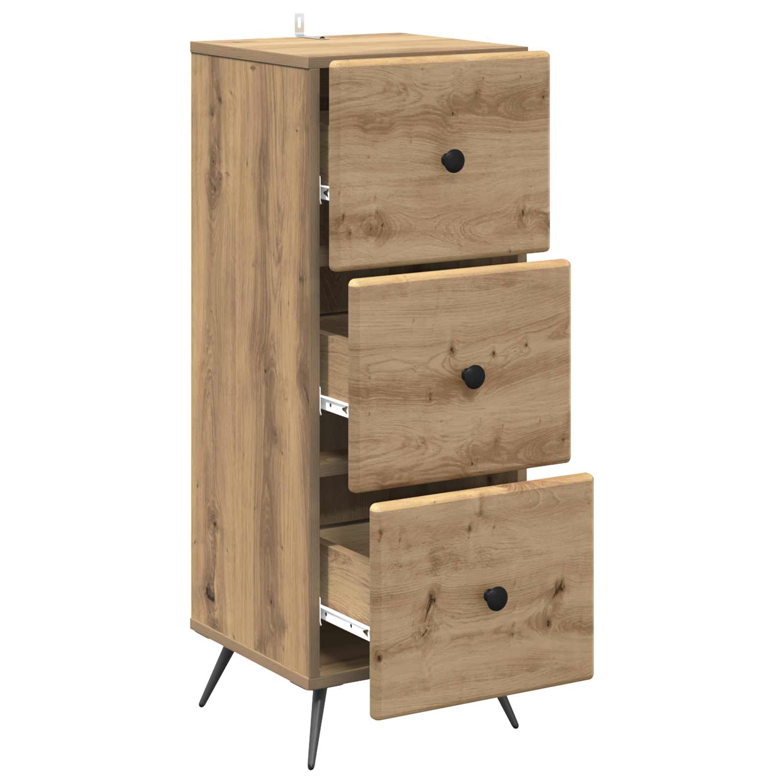 Mobile con Cassetti Rovere Artigianale 33 x 34,5 x 90 cm | homemem39