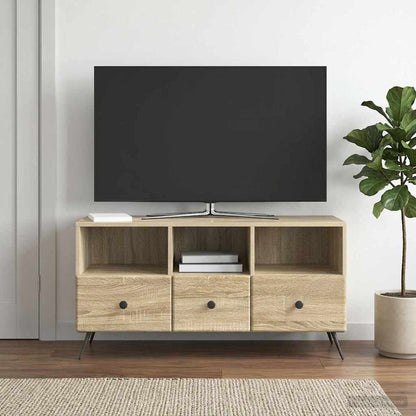 Mobile TV Rovere Sonoma 102 x 34,5 x 50 cm Legno ingegnerizzato