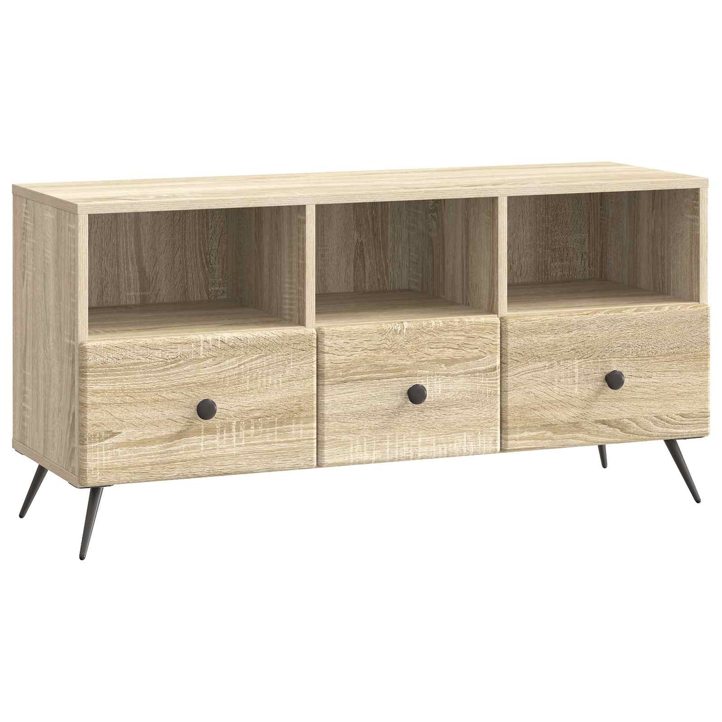 Mobile TV Rovere Sonoma 102 x 34,5 x 50 cm Legno ingegnerizzato | homemem39