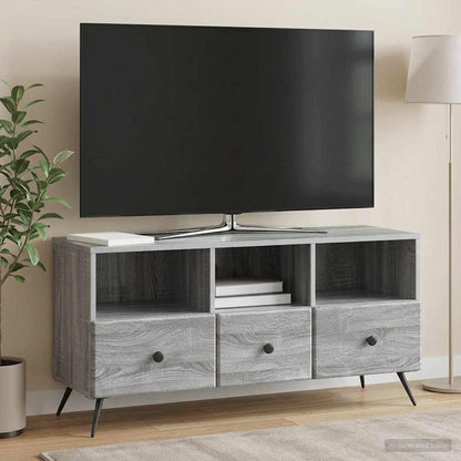 Mobile TV Grigio Sonoma 102 x 34,5 x 50 cm Legno ingegnerizzato