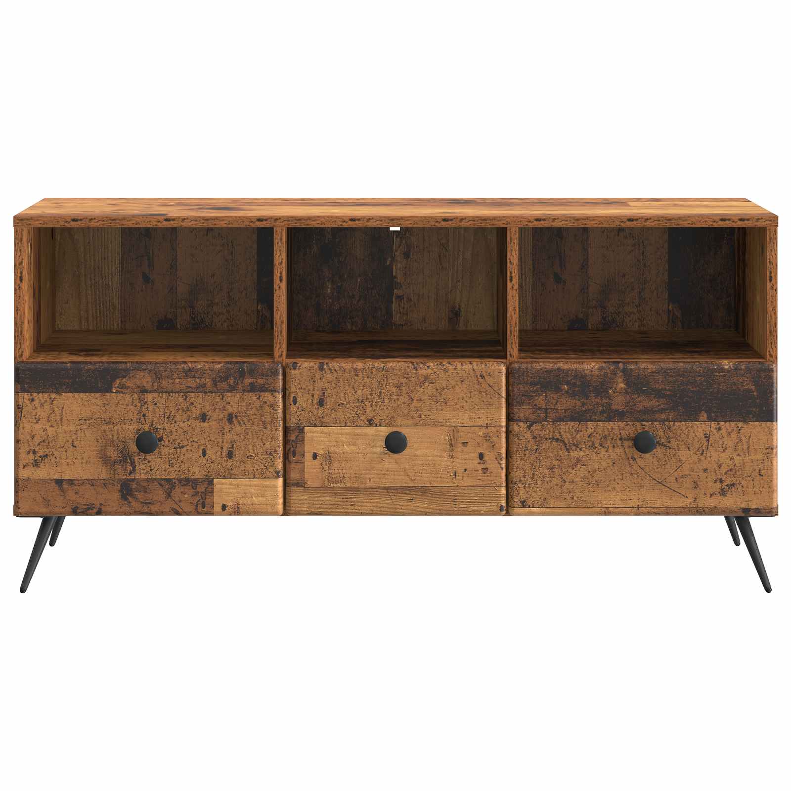 Mobile TV Legno antico 102 x 34,5 x 50 cm Legno ingegnerizzato | homemem39