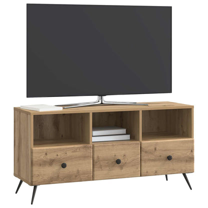 Mobile TV con cassetto Rovere Artigianale 102 x 34,5 x 50 cm | homemem39