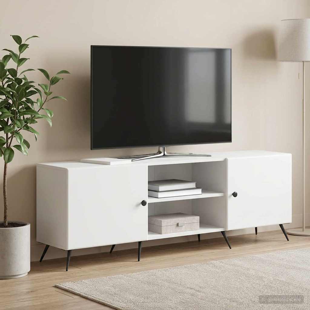 Mobile TV Bianco 150 x 31 x 50 cm Legno ingegnerizzato