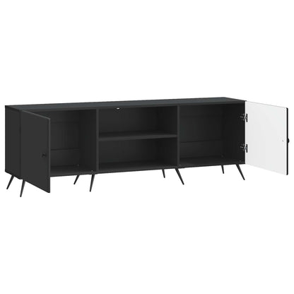 Mobile TV Nero 150 x 31 x 50 cm Legno ingegnerizzato