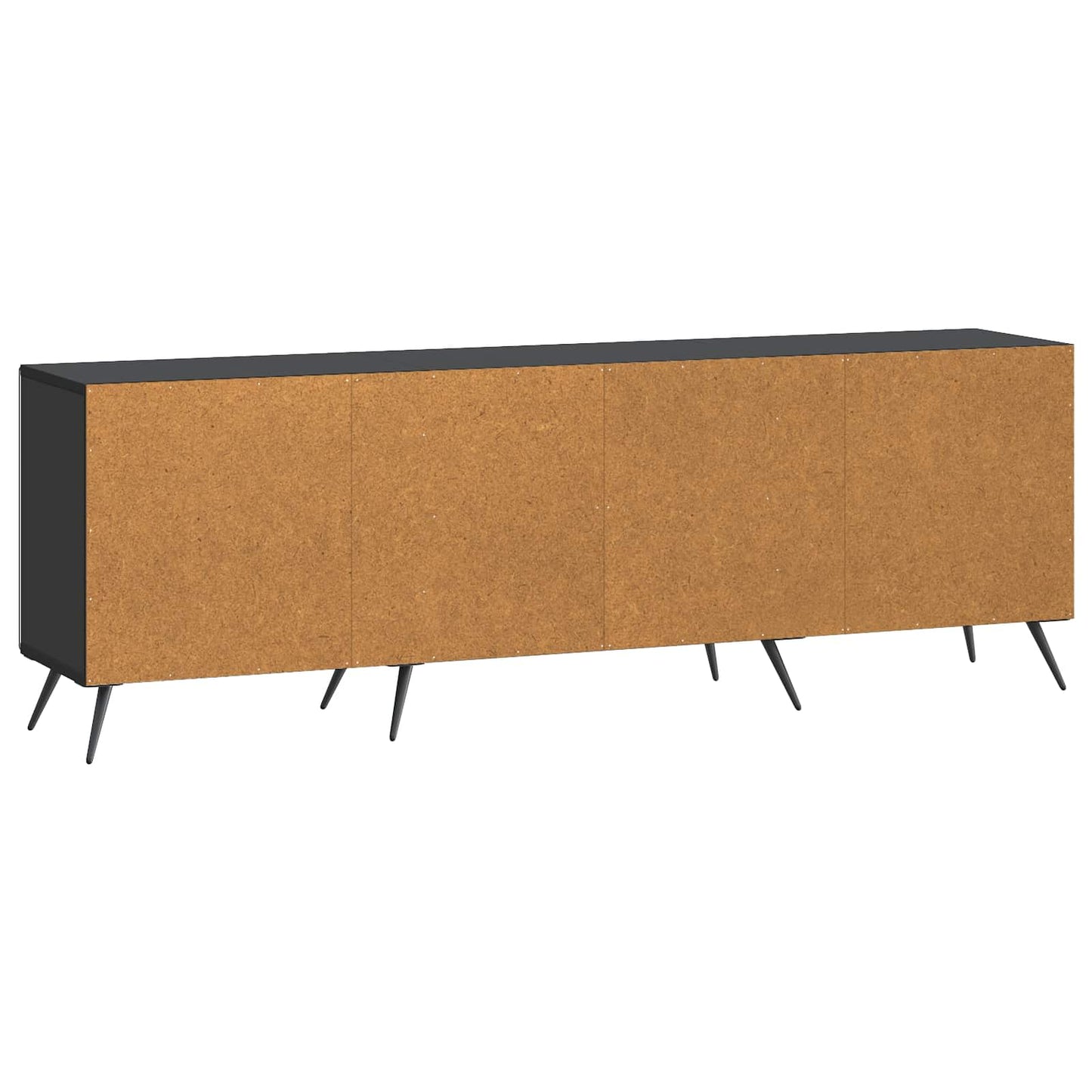 Mobile TV Nero 150 x 31 x 50 cm Legno ingegnerizzato