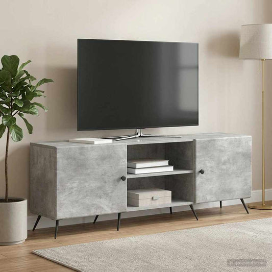 Mobile TV Grigio Cemento 150 x 31 x 50 cm Legno ingegnerizzato