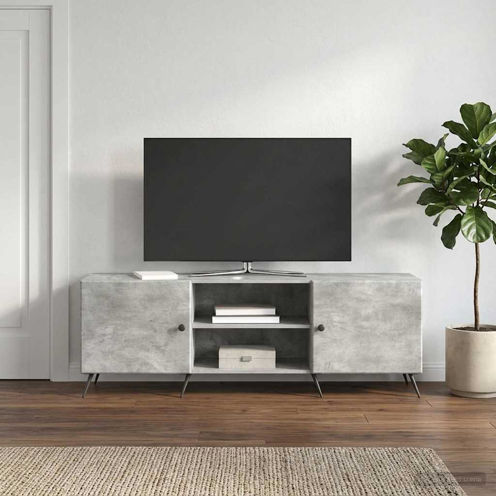 Mobile TV Grigio Cemento 150 x 31 x 50 cm Legno ingegnerizzato