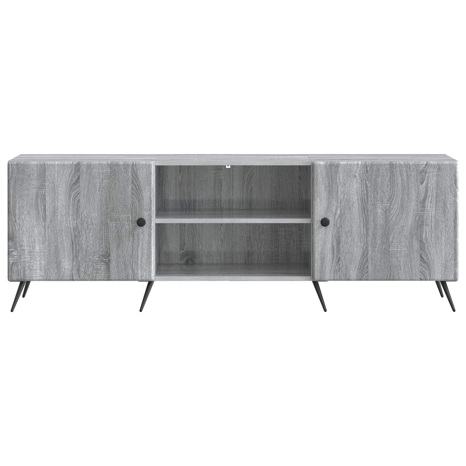 Mobile TV Grigio Sonoma 150 x 31 x 50 cm Legno ingegnerizzato | homemem39