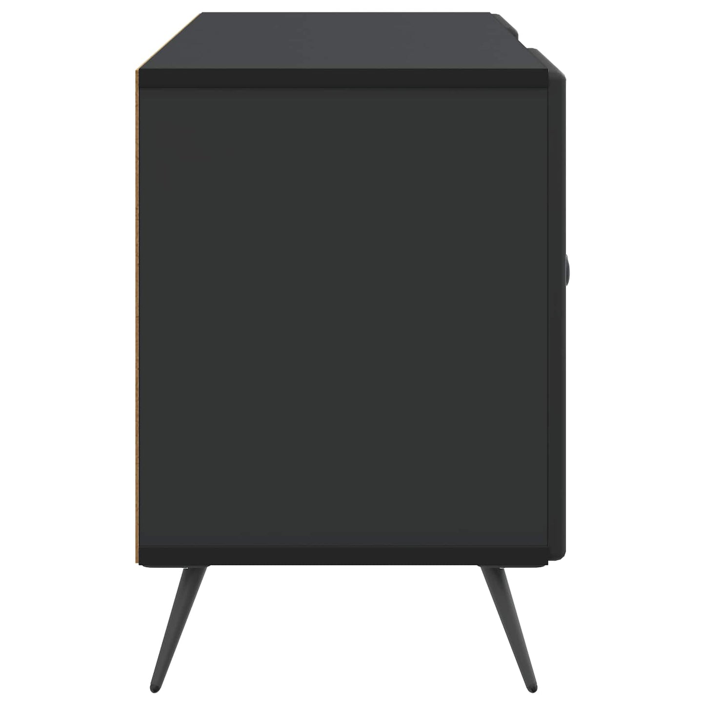 Mobile TV Nero 102 x 34,5 x 50 cm Legno ingegnerizzato | homemem39