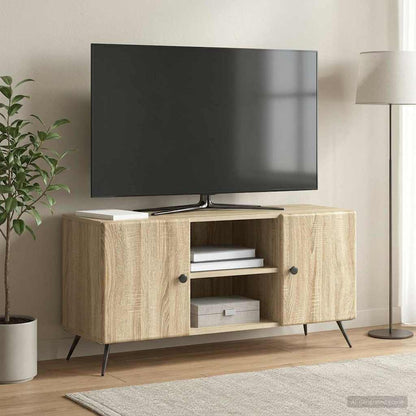 Mobile TV Rovere Sonoma 102 x 34,5 x 50 cm Legno ingegnerizzato