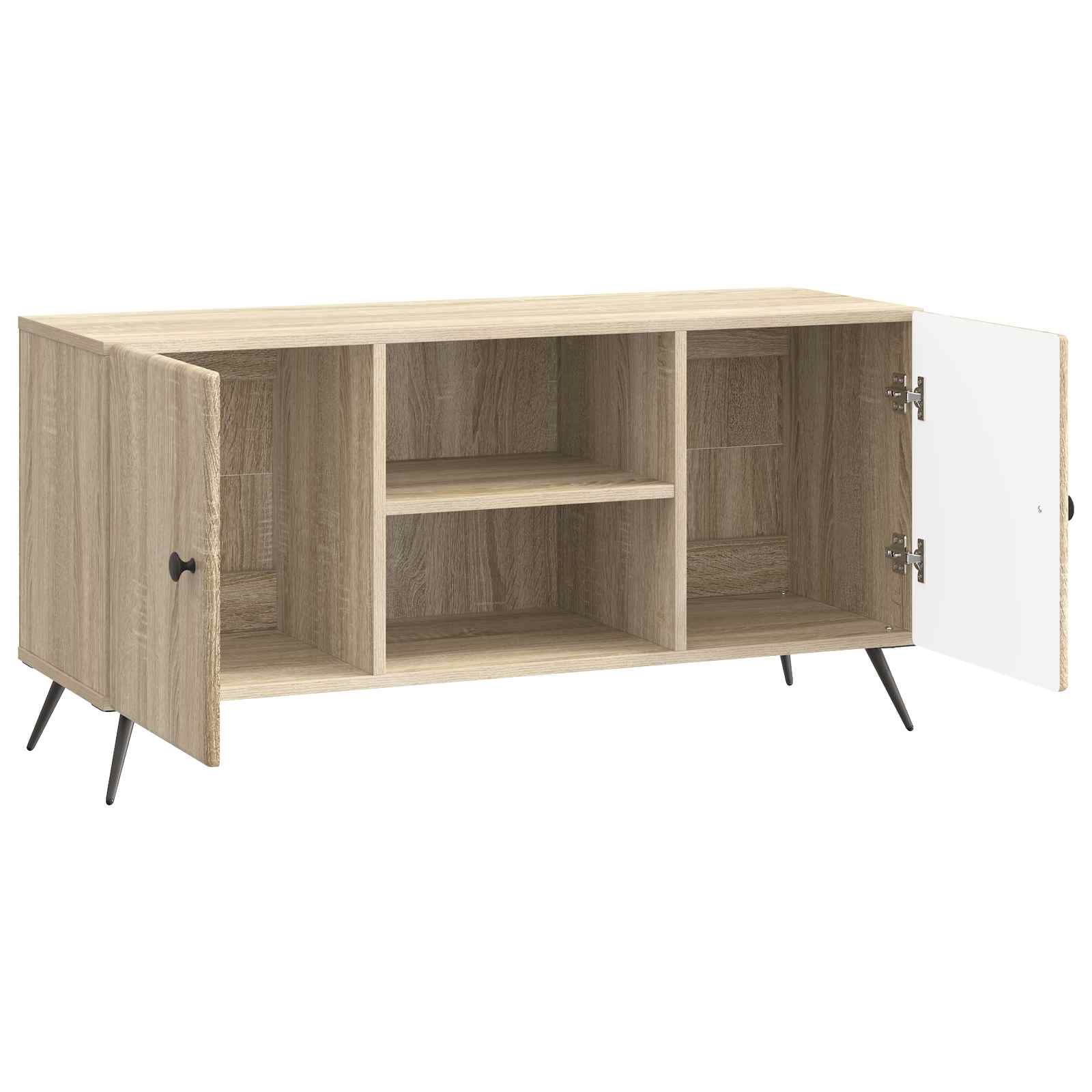 Mobile TV Rovere Sonoma 102 x 34,5 x 50 cm Legno ingegnerizzato | homemem39