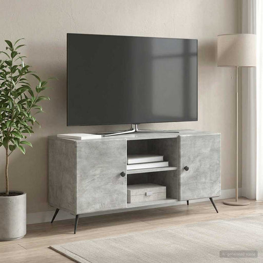 Mobile TV Grigio Cemento 102 x 34,5 x 50 cm