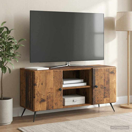 Mobile TV Legno antico 102 x 34,5 x 50 cm Legno ingegnerizzato