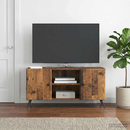 Mobile TV Legno antico 102 x 34,5 x 50 cm Legno ingegnerizzato