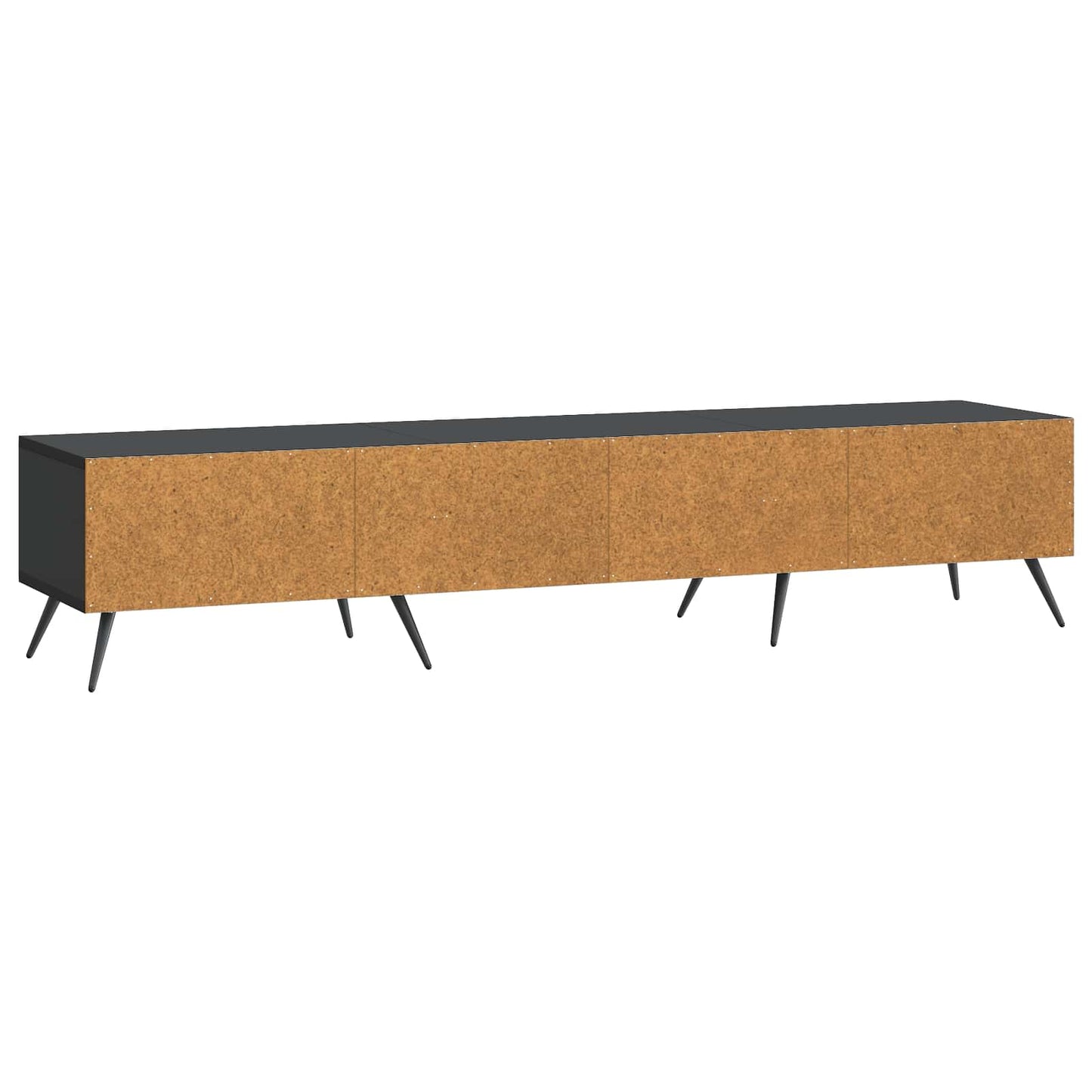 Mobile TV Nero 147 x 34,5 x 30 cm Legno ingegnerizzato | homemem39