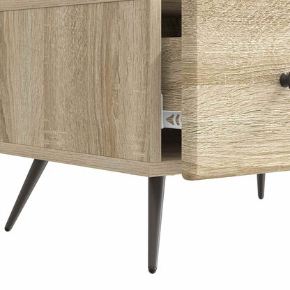 Mobile TV Rovere Sonoma 147 x 34,5 x 30 cm Legno ingegnerizzato | homemem39