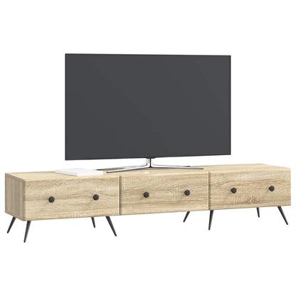 Mobile TV Rovere Sonoma 147 x 34,5 x 30 cm Legno ingegnerizzato