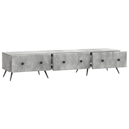 Mobile TV con cassetto Grigio Cemento 147 x 34,5 x 30 cm | homemem39