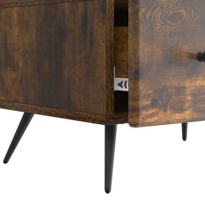 Mobile TV Rovere Fumo 147 x 34,5 x 30 cm Legno ingegnerizzato | homemem39