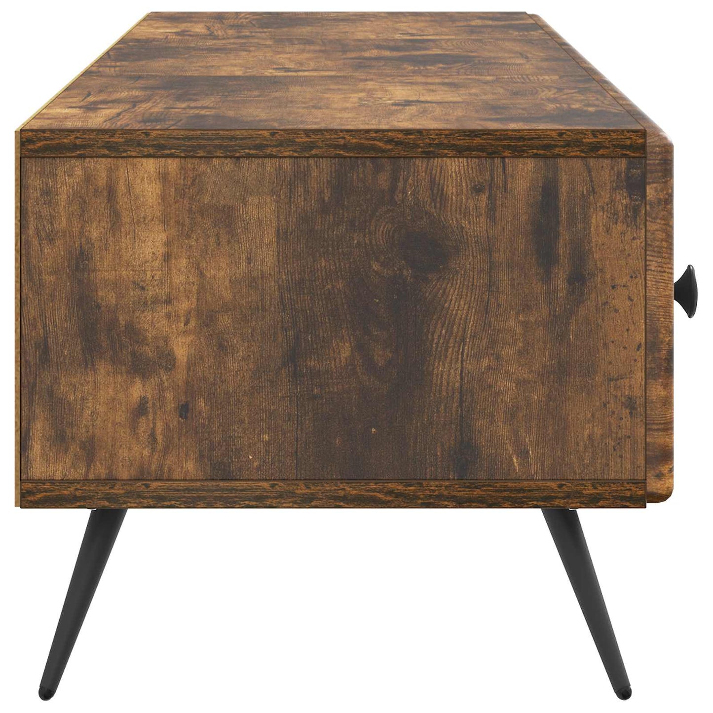 Mobile TV Rovere Fumo 147 x 34,5 x 30 cm Legno ingegnerizzato