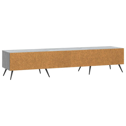 Mobile TV Grigio Sonoma 147 x 34,5 x 30 cm Legno ingegnerizzato | homemem39