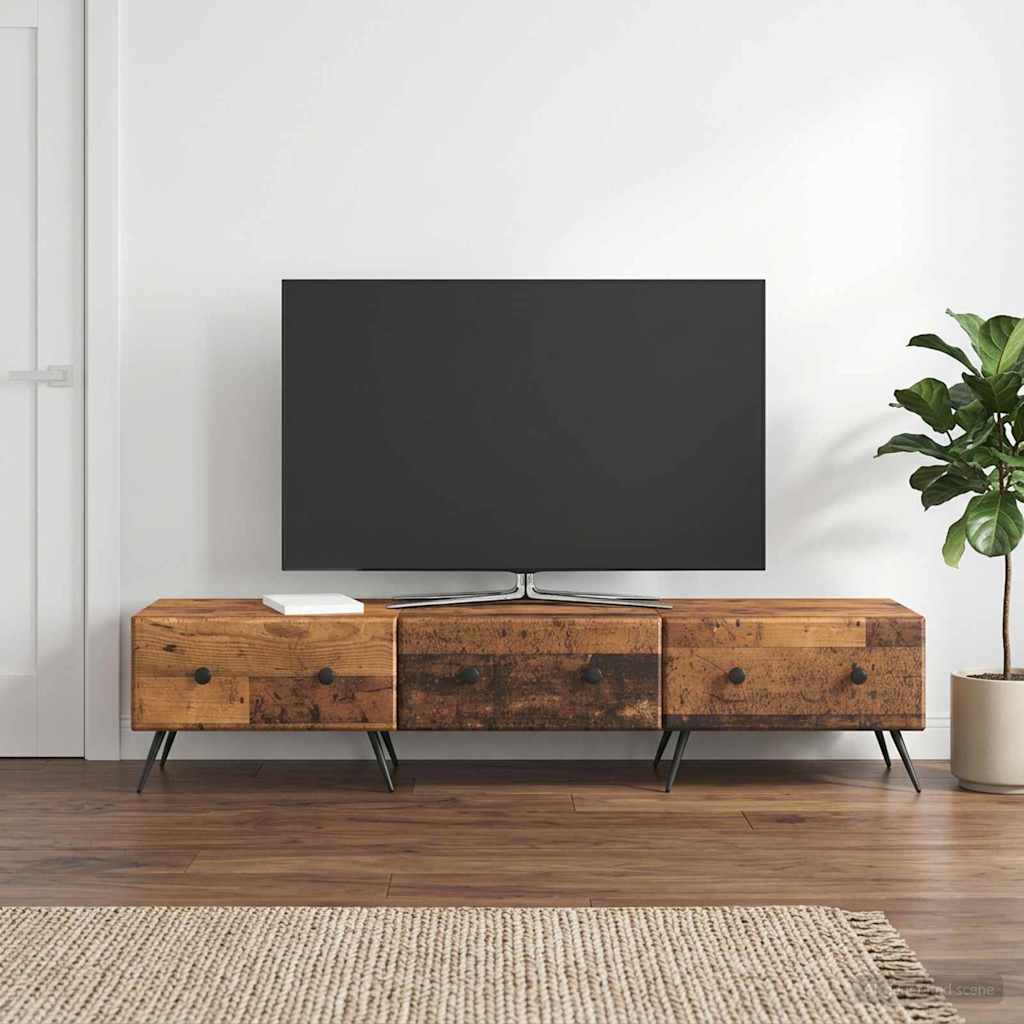 Mobile TV Legno antico 147 x 34,5 x 30 cm Legno ingegnerizzato