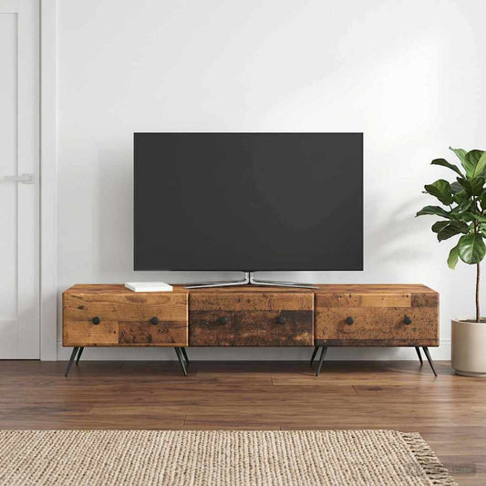 Mobile TV Legno antico 147 x 34,5 x 30 cm Legno ingegnerizzato