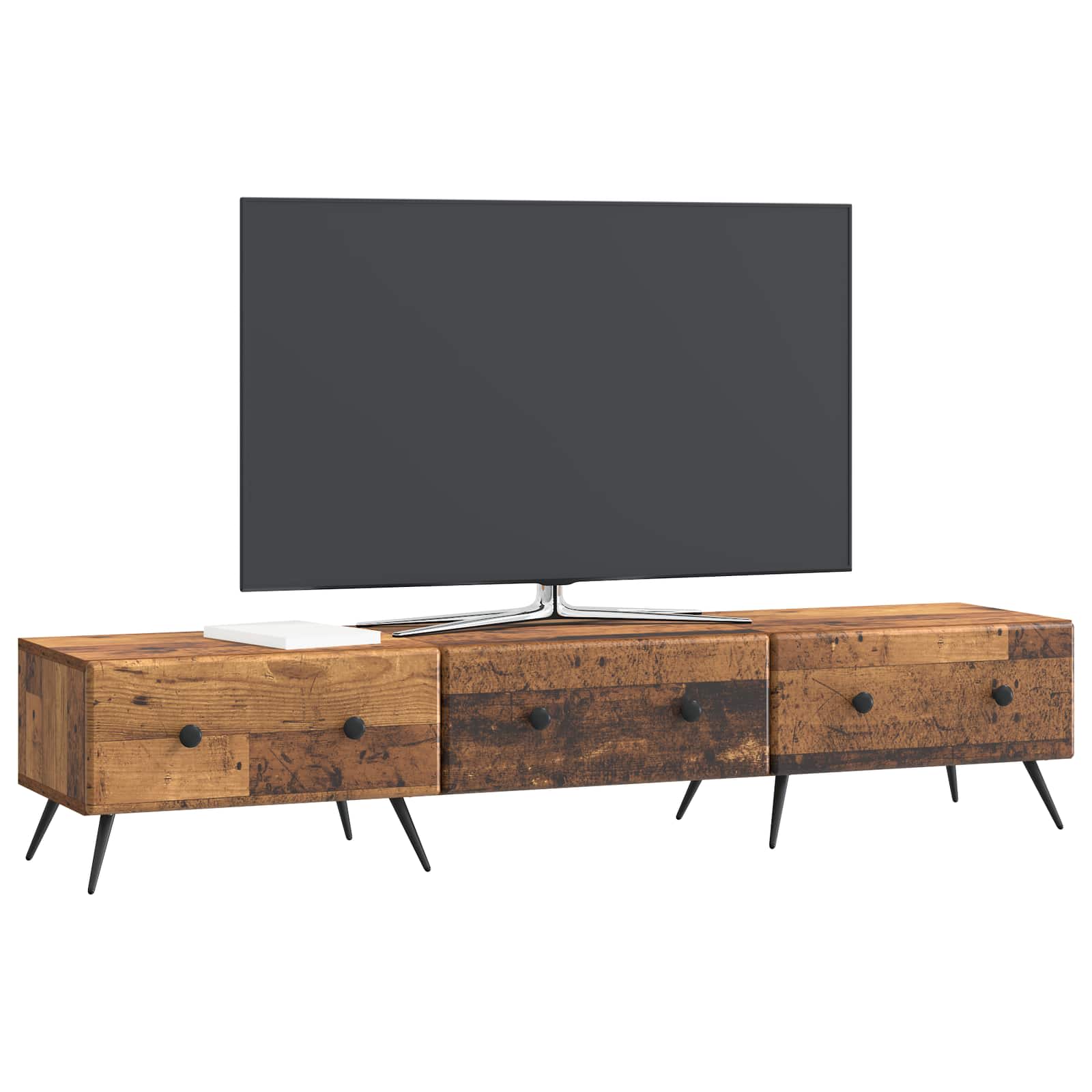 Mobile TV Legno antico 147 x 34,5 x 30 cm Legno ingegnerizzato | homemem39