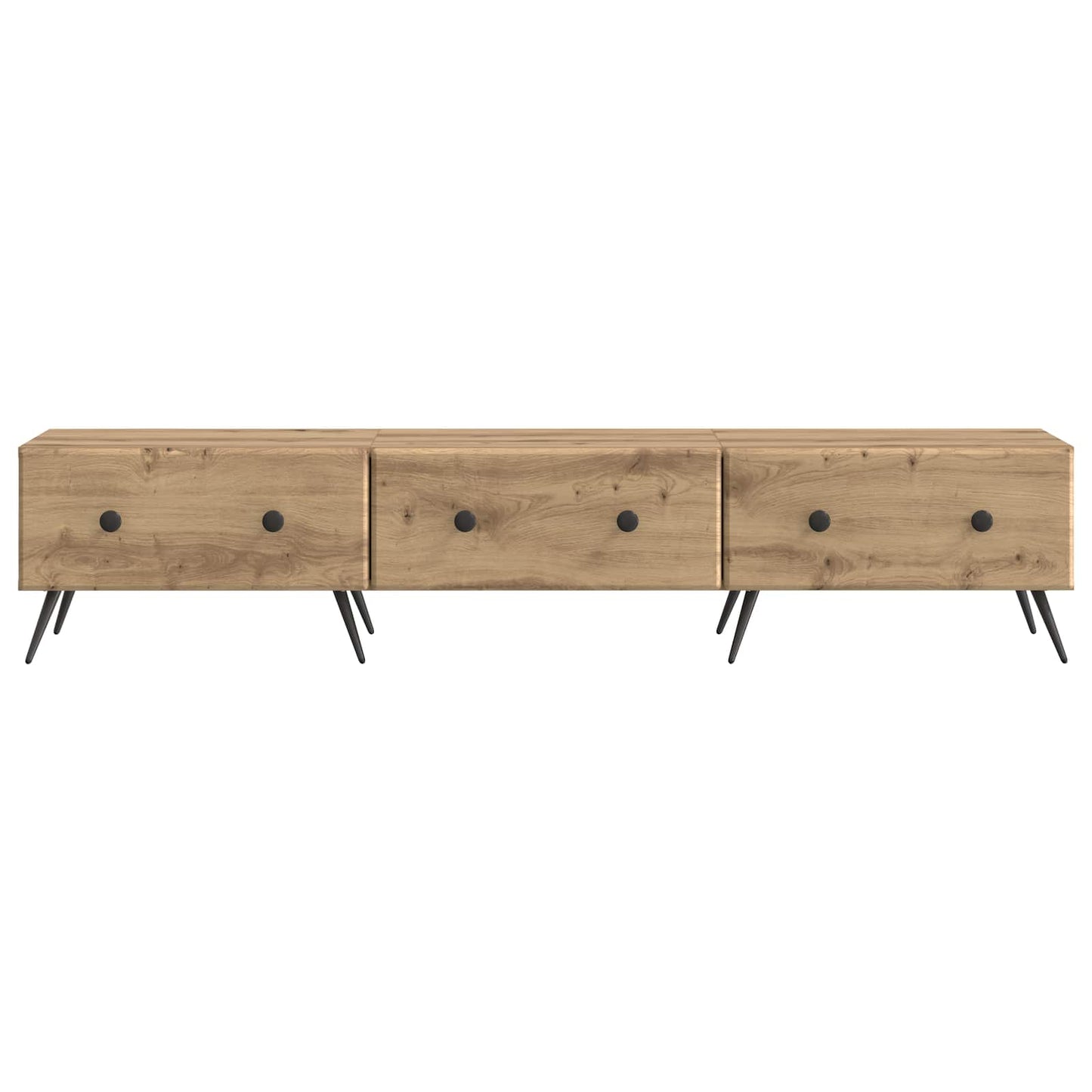 Mobile TV con cassetto Rovere Artigianale 147 x 34,5 x 30 cm | homemem39