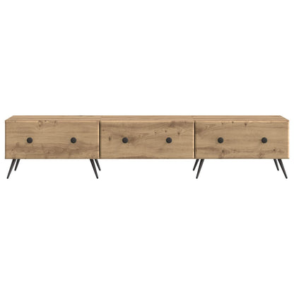 Mobile TV con cassetto Rovere Artigianale 147 x 34,5 x 30 cm | homemem39