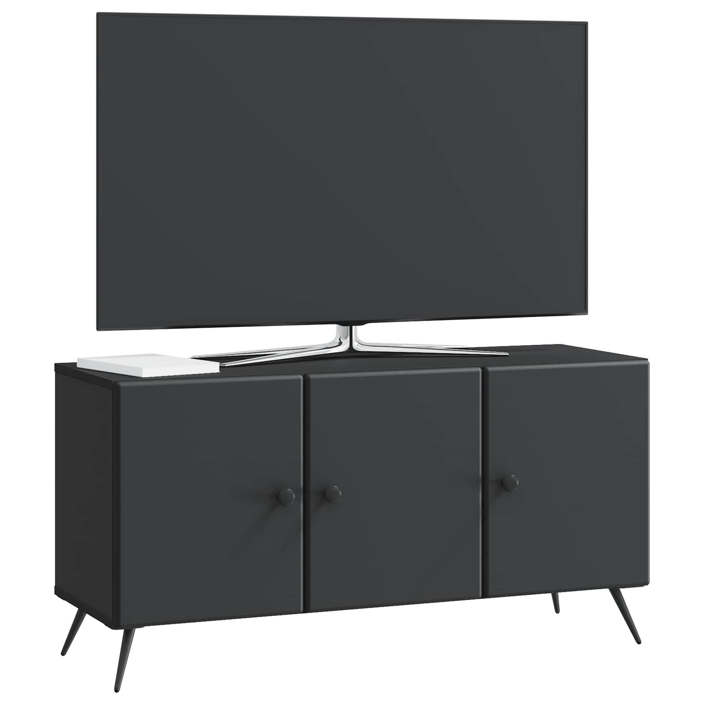 Mobile TV Nero 99 x 34,5 x 50 cm Legno ingegnerizzato | homemem39