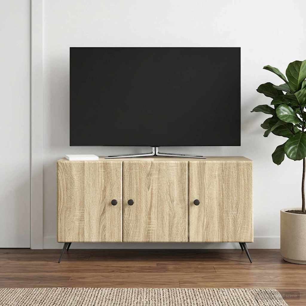 Mobile TV Rovere Sonoma 99 x 34,5 x 50 cm Legno ingegnerizzato