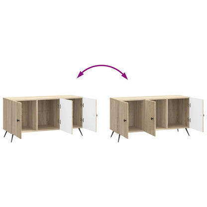 Mobile TV Rovere Sonoma 99 x 34,5 x 50 cm Legno ingegnerizzato | homemem39