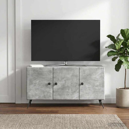 Mobile TV Grigio Cemento 99 x 34,5 x 50 cm Legno ingegnerizzato