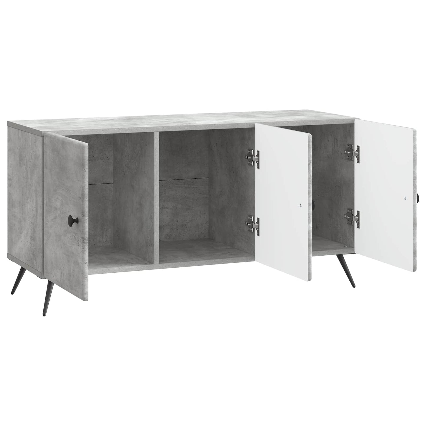 Mobile TV Grigio Cemento 99 x 34,5 x 50 cm Legno ingegnerizzato | homemem39