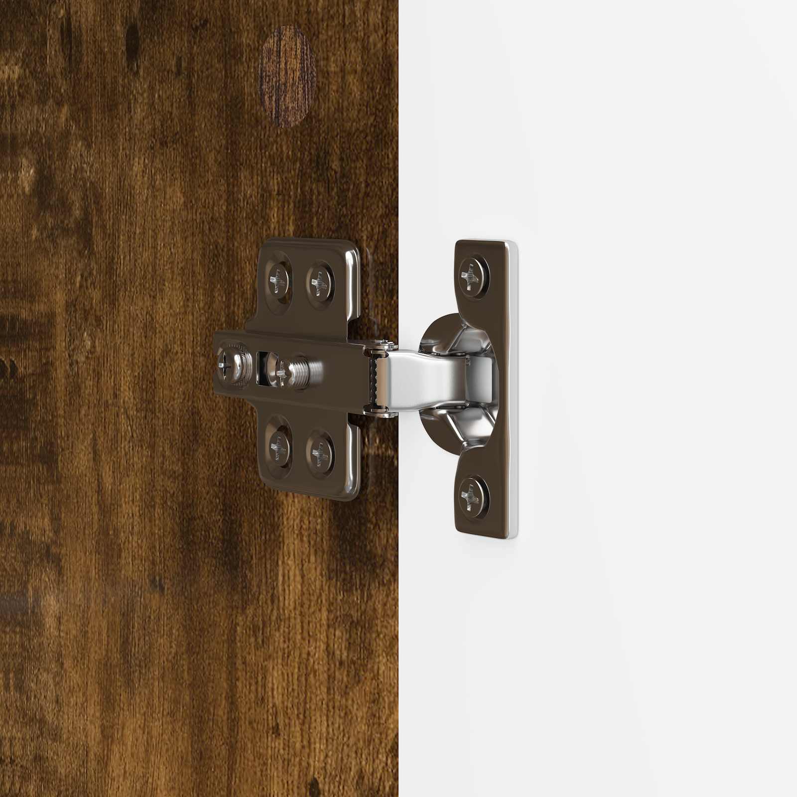 Mobile TV Rovere Fumo 99 x 34,5 x 50 cm Legno ingegnerizzato | homemem39