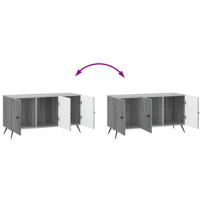 Mobile TV Grigio Sonoma 99 x 34,5 x 50 cm Legno ingegnerizzato | homemem39